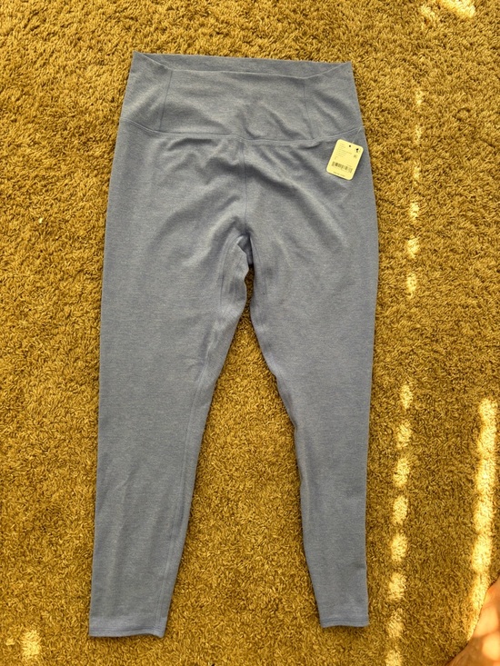 FP Movement by Free People Pants - FP Movement by Free People Heathered Slate Blue High-Rise Leggings